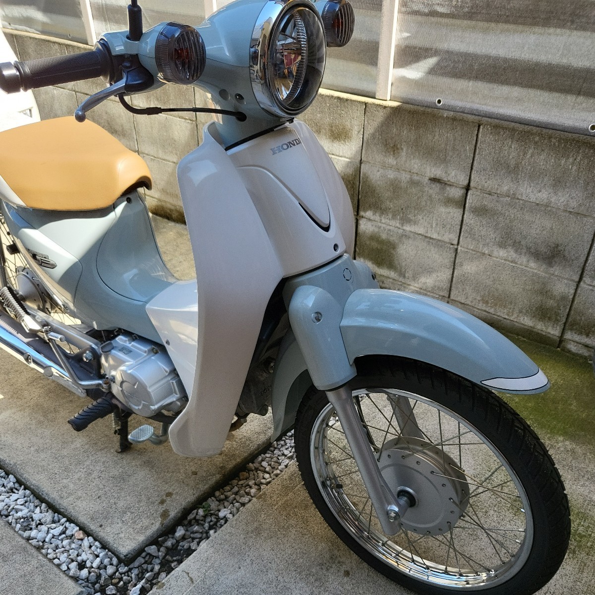 実走行2800キロ プコブルー スーパーカブ110 JA07 国産(51cc-125cc 