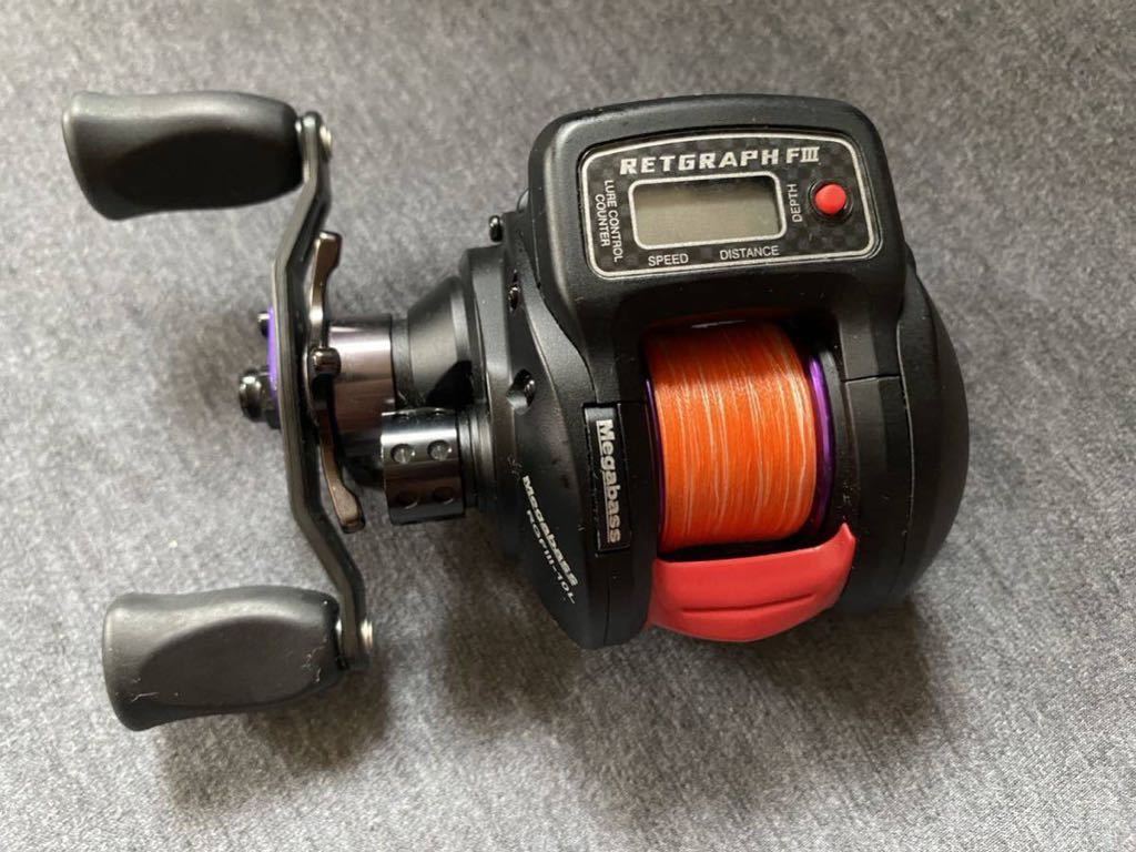 MegabassメガバスRETGRAPH FⅢ リトグラフ RGFⅢ-10L メガバス