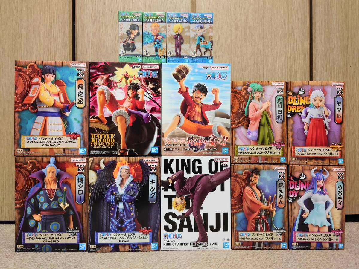 1円スタート 未開封 フィギュア まとめ 全31体 ＋おまけ NARUTO疾風伝