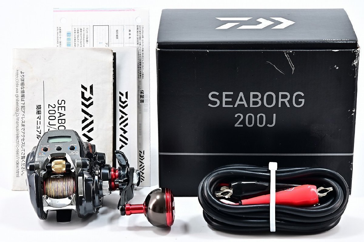 【ダイワ】 19シーボーグ 200J 使用距離21km 使用67時間 DAIWA SEABORG