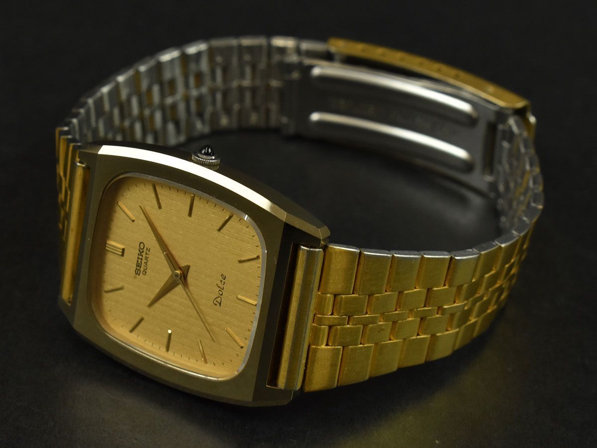 G0900 SEIKO セイコー ドルチェ 腕時計 クォーツ ウォッチ 3針 5931 