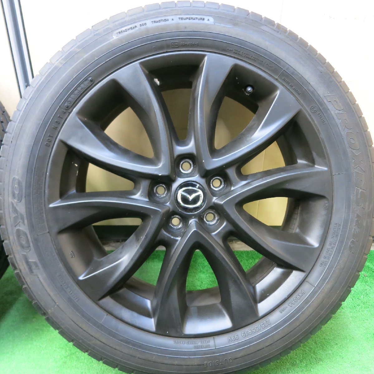 新車外し 225/55 R19 99V せわしい マツダ純正 19インチ CX-8CX-5｜19 