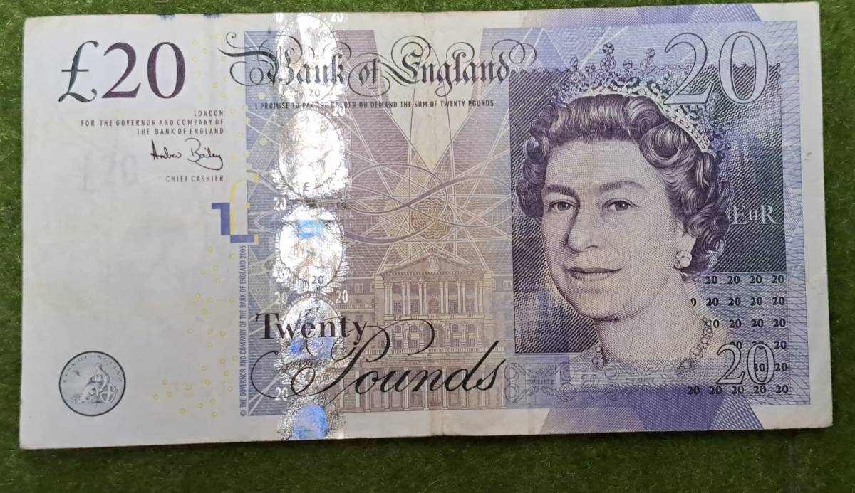 イギリス 旧紙幣 20ポンド < - 20ポンド紙幣 の買取｜金券ショップ