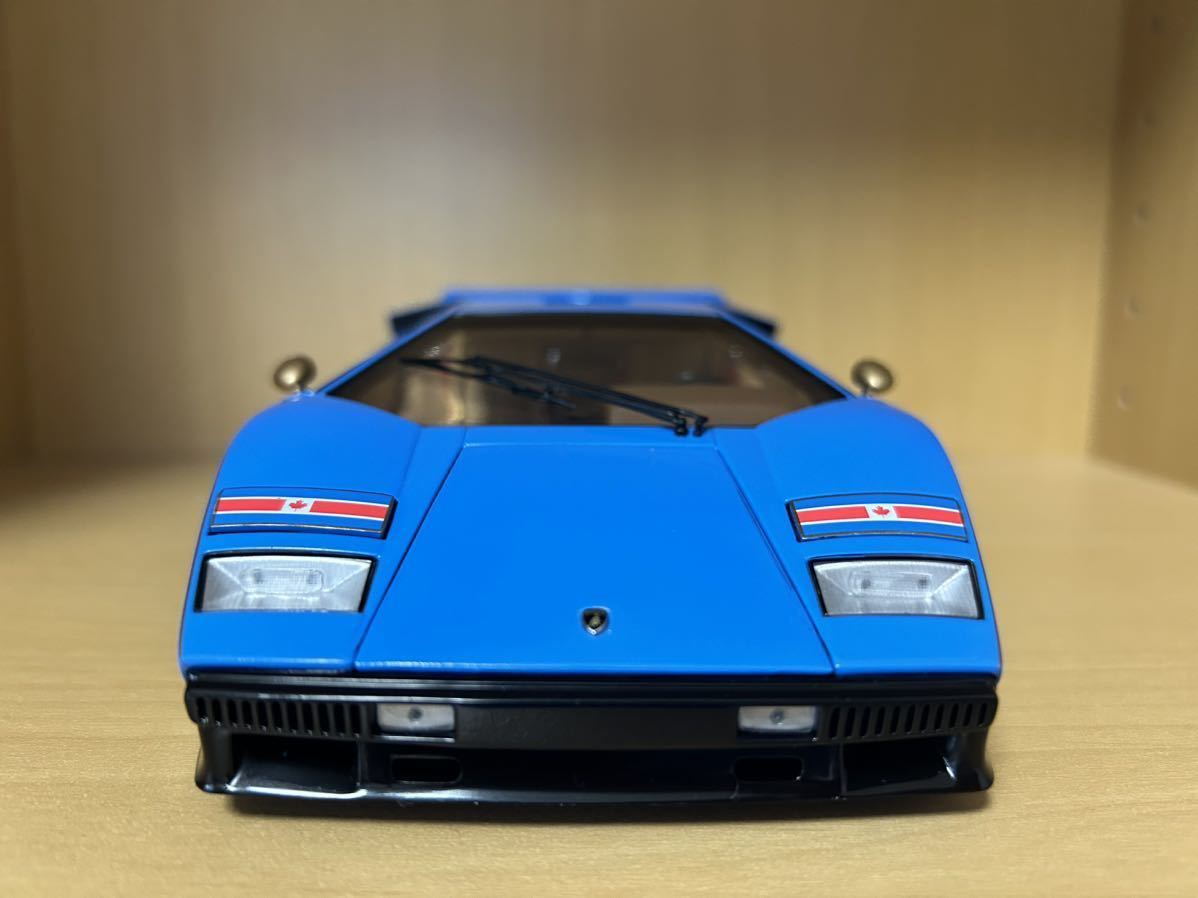 京商ランボルギーニカウンタックLP500S.ブルー1:18 Amazon | 京商 1/18 ランボルギーニ カウンタック LP500S WW ブルー