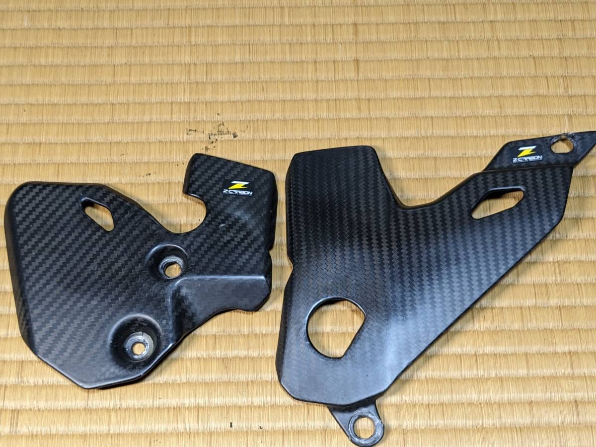 ZETA WR250R⁄X カーボン Z-Carbon 3点 フレームガード・ドライブカバー 