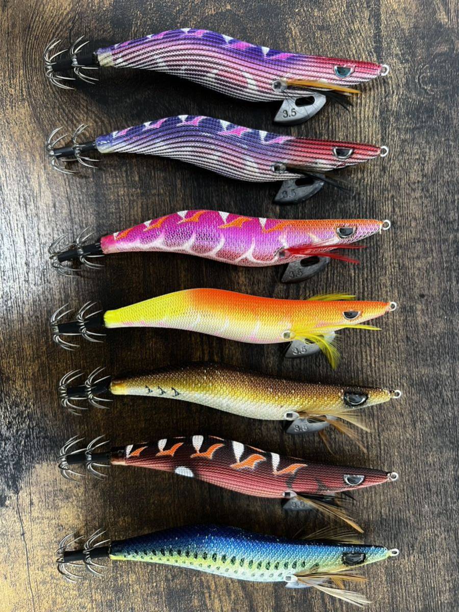 未使用品多数)スクイッドマニア 3.5号エギ