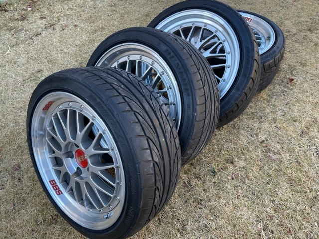 BBS‐LM・限定・チャンピオンエディション・4本ホイールタイヤセット程度良好！8.5J×18・2本／9.5J×18・2本アリスト.クラウン.セルシオ