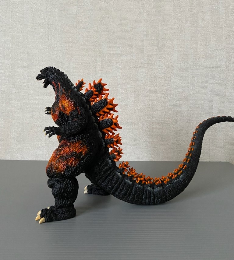 一番くじ ゴジラ大怪獣列伝A賞 ゴジラ1995 リペイント改造(ゴジラ
