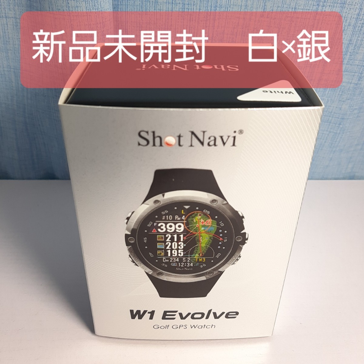 美品　ROG ALLY RC71L -Z1512 ASUS Shot Navi W1 Evolve ゴルフナビ GPSウォッチ ゴルフ用品 距離計 中古