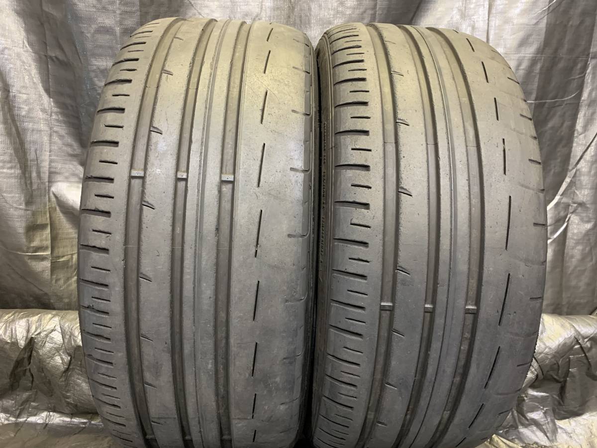 ダンロップ 245/40R19 SPORT MAXX RT2 MO 2本セット 中古タイヤ 2018年