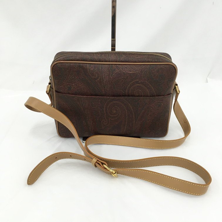 ETRO エトロ ショルダーバッグ ETRO エトロ ペイズリー柄 ハーフムーン