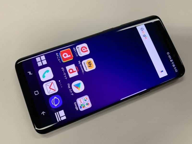 DO022 SIMフリー Galaxy S9 SC-02K ジャンク SC-02K S9 Galaxy Samsung