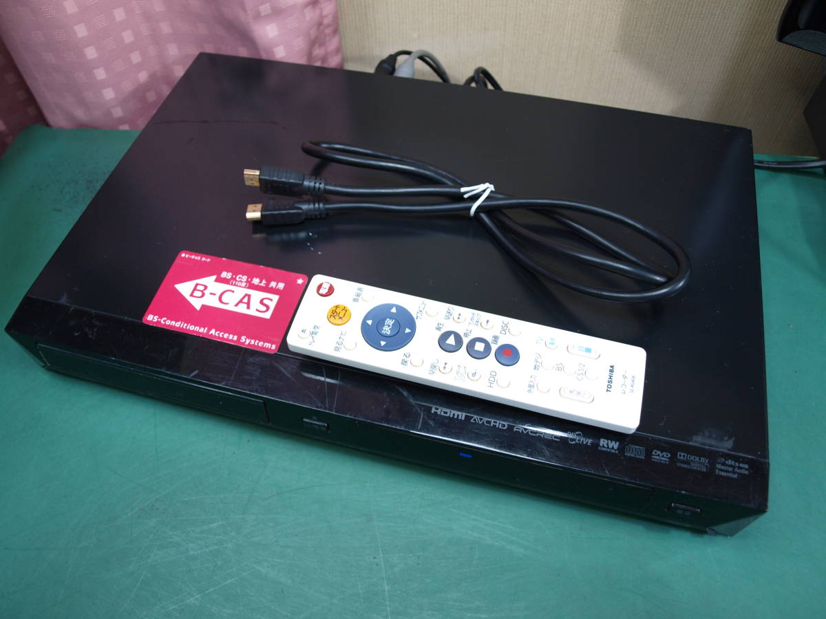  東芝 HDD/BDレコーダー D-BZ510 SM4 B-CAS純正リモコンHDMIケーブル付(東芝)｜売買されたオークション情報、yahooの商品情報をアーカイブ公開 - オークファン 東芝