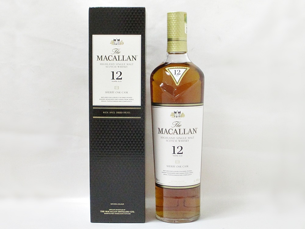 B23-1606 MACALLAN マッカラン 12年 シェリーオークカスク 700ml