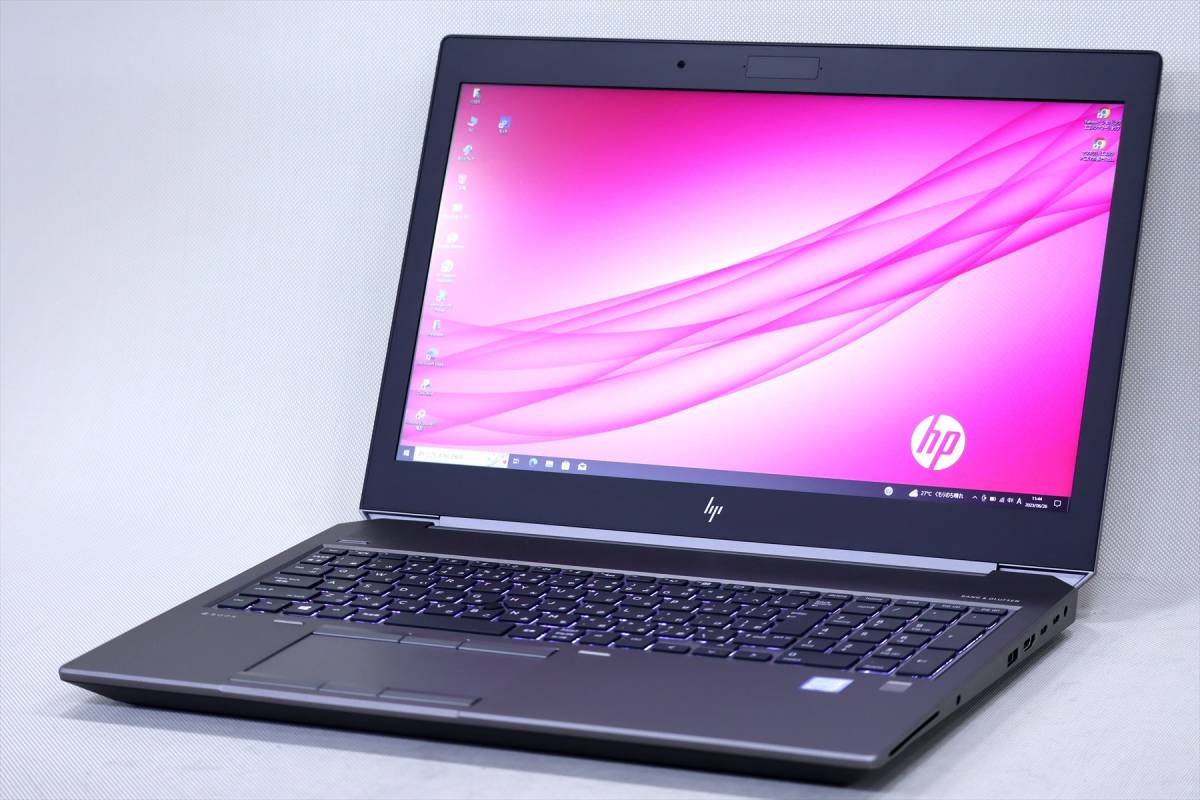 即配】新品SSD換装済！第9世代Corei7搭載ハイパワーPC！HP ZBook 15 G6 