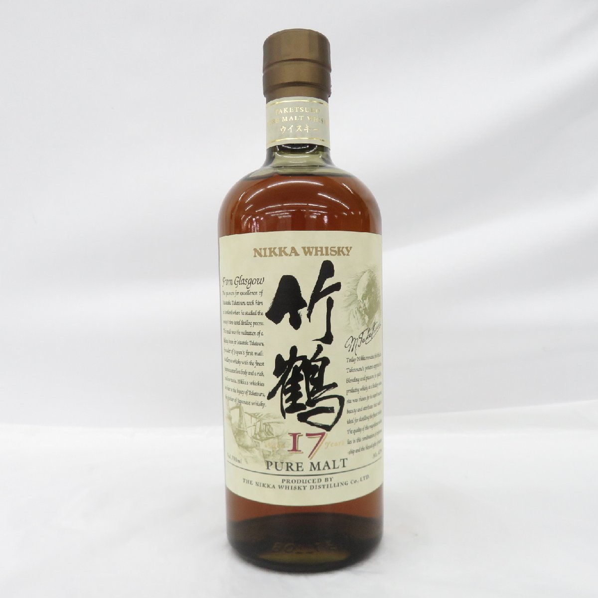 竹鶴 17年 ピュアモルト ニッカ 旧ラベル 700ml NIKKA 未開栓NIKKA 