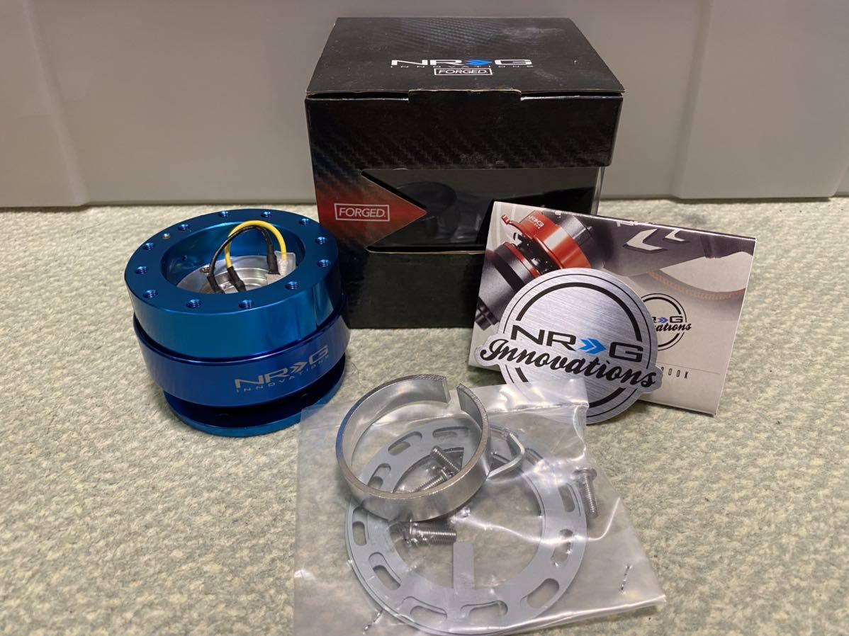 正規品]新品 NRG クイックリリース GEN2.0 SRK-200BL ブルー クイック
