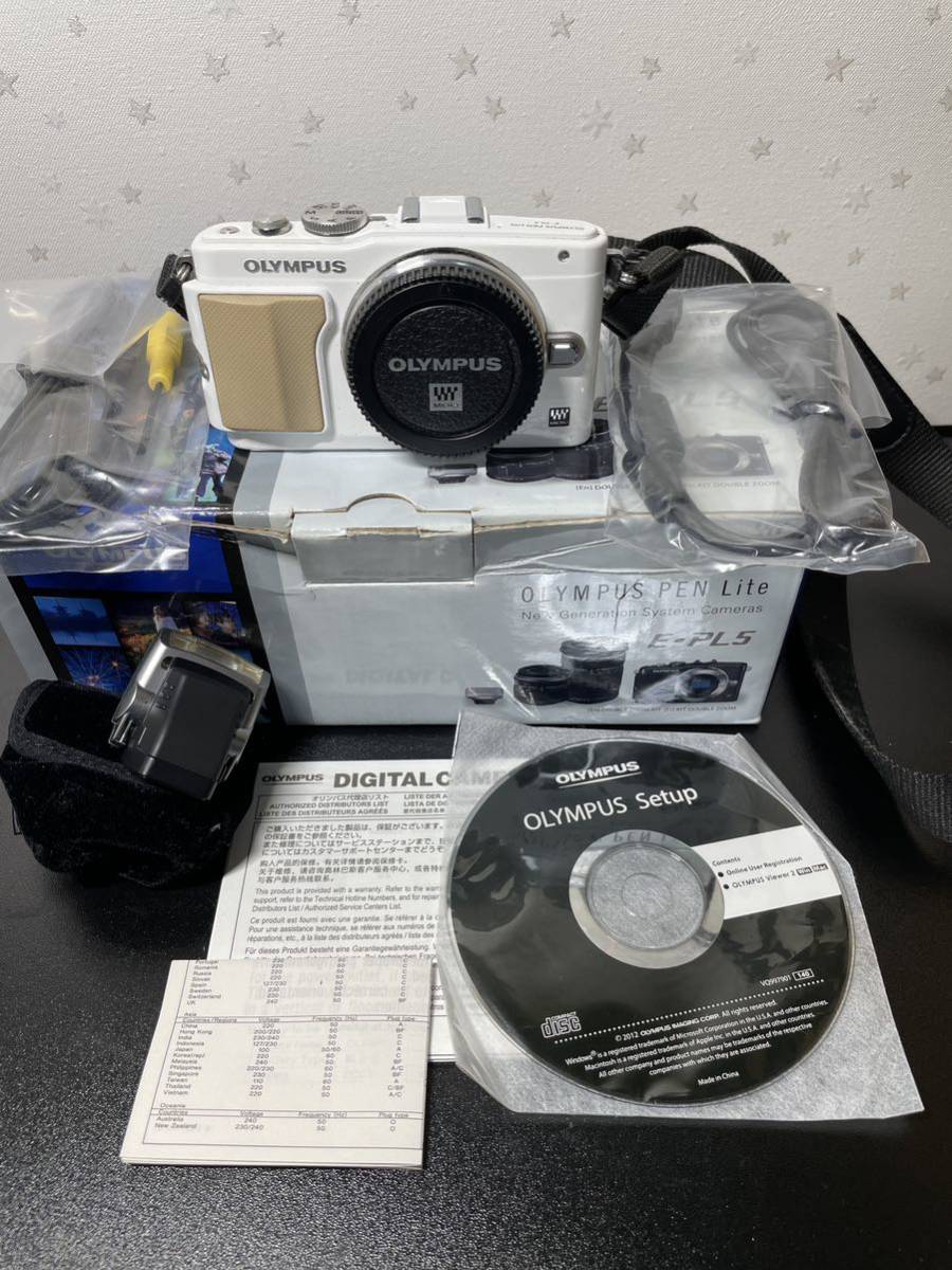OLYMPUS PEN Lite E-PL5 フラッシュ他 動作未確認 管理909 OLYMPUS PEN Lite E-PL5 フラッシュ他 動作未確認 管理909
