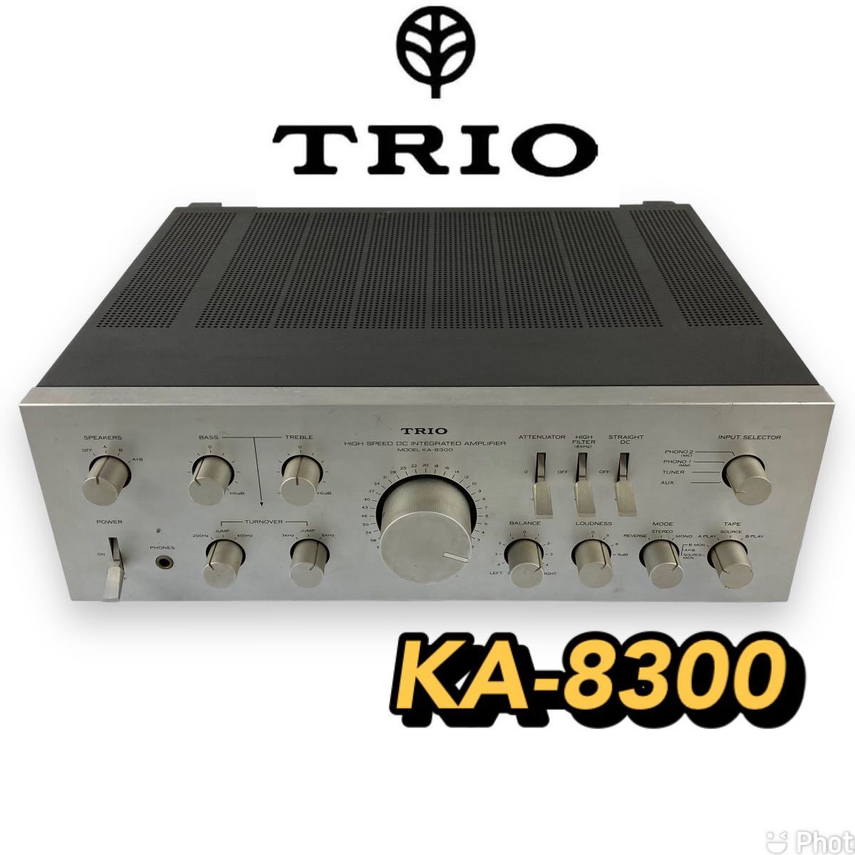 TRIO KA-8300 DC INTEGRATED AMPLIFIER 動作品 TRIO KA-8300 Trio 高