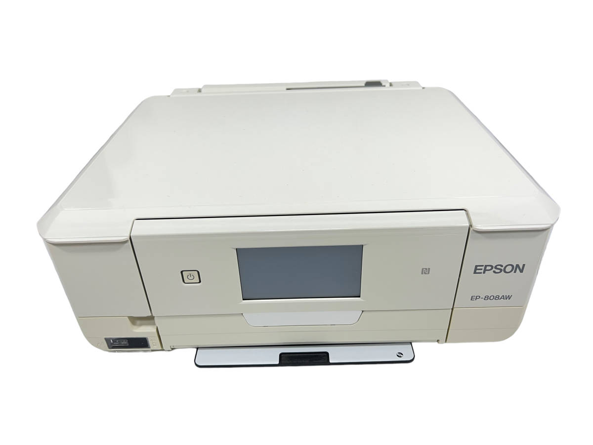 【ジャンク スキャナーエラー】EPSON インクジェットプリンター EP-808AW エプソン