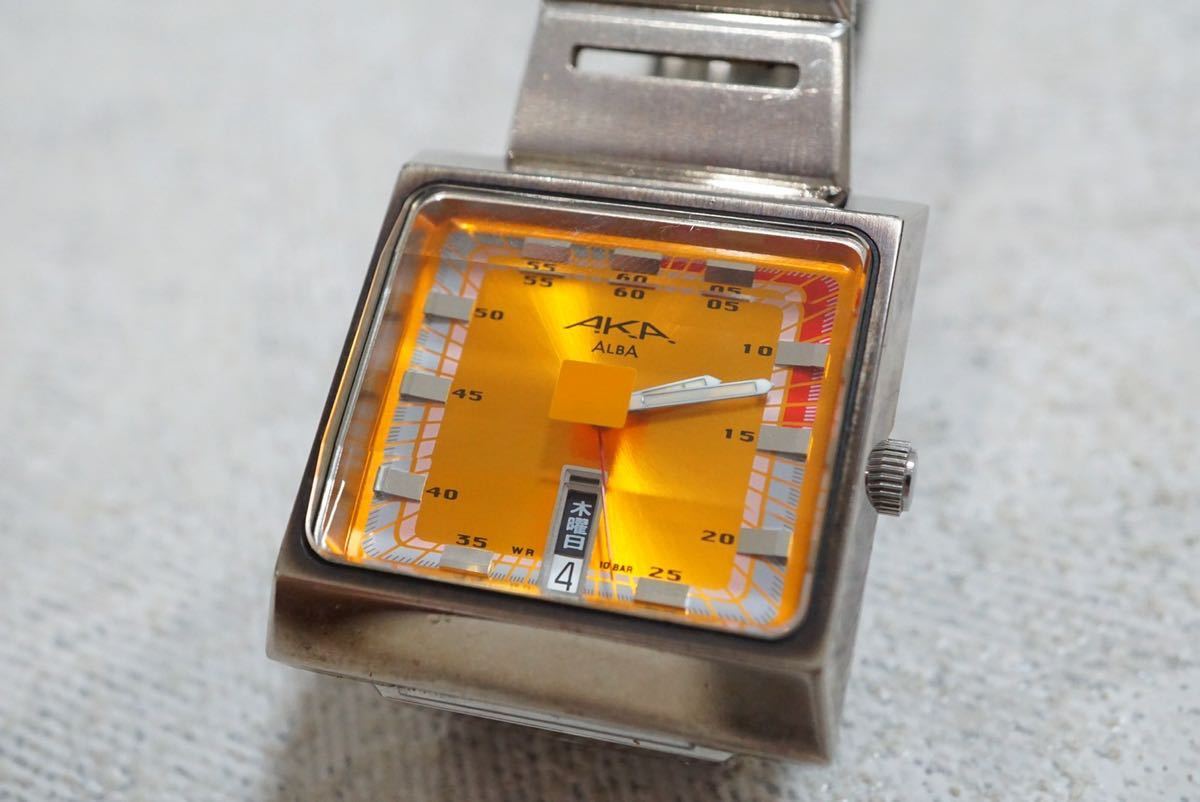 F881 SEIKO/セイコー ALBA/アルバ AKA メンズ 腕時計 ブランド 