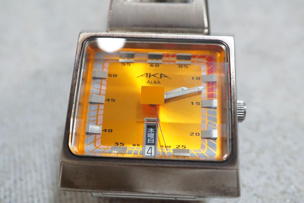 F881 SEIKO/セイコー ALBA/アルバ AKA メンズ 腕時計 ブランド 