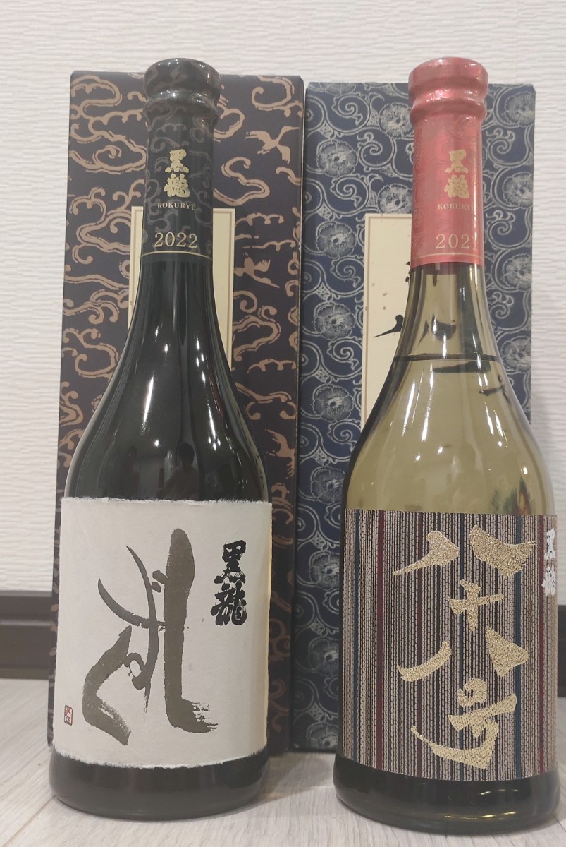 黒龍　しずくと八十八号　セット 最新】黒龍 しずく 八十八号 大吟醸 四合瓶2本 【公式通販】