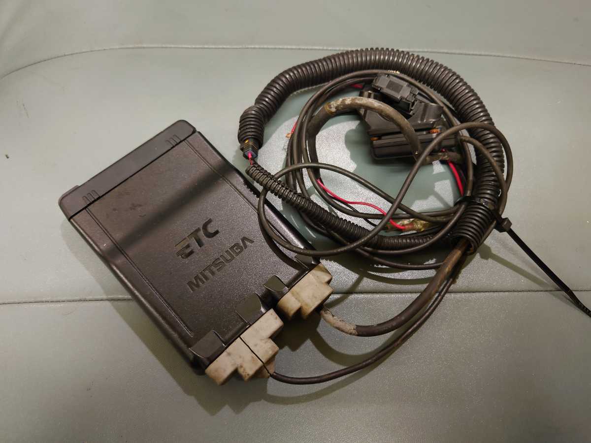 バイク用ETC アンテナ分離型 ミツバ 動作確認済 MSC-BE51 No,J 【公式