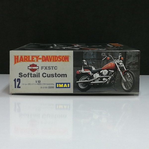 mL391b [未組立] イマイ 1/12 ハーレーダビッドソン FXSTC ソフテイル