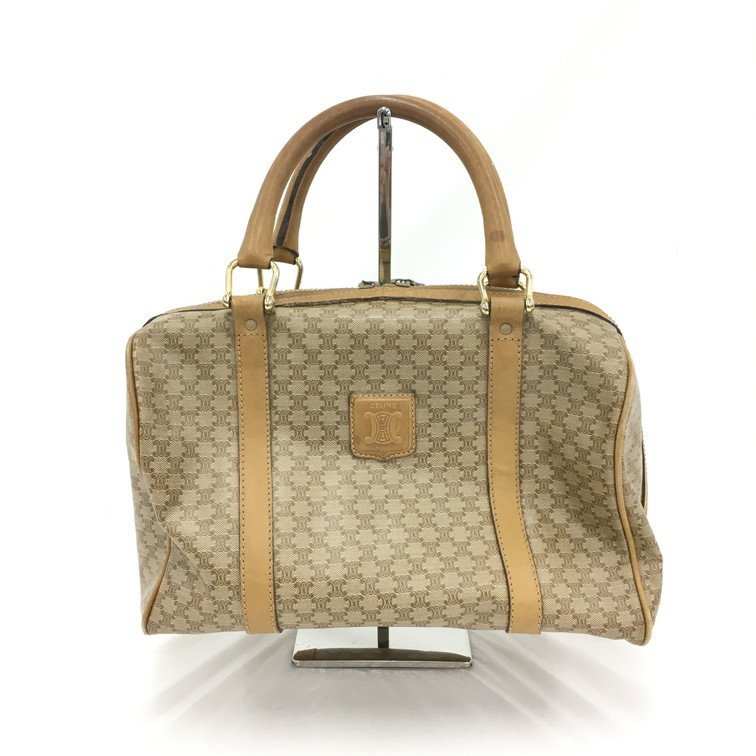 【BGAZ0023】セリーヌ マカダム ボストンバッグ