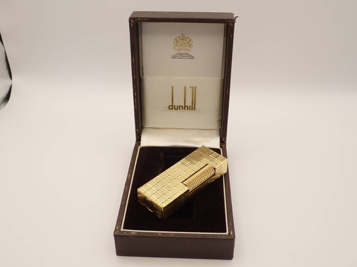 ダンヒル ガスライター dunhill ゴールド ライター ローラー ローラー 