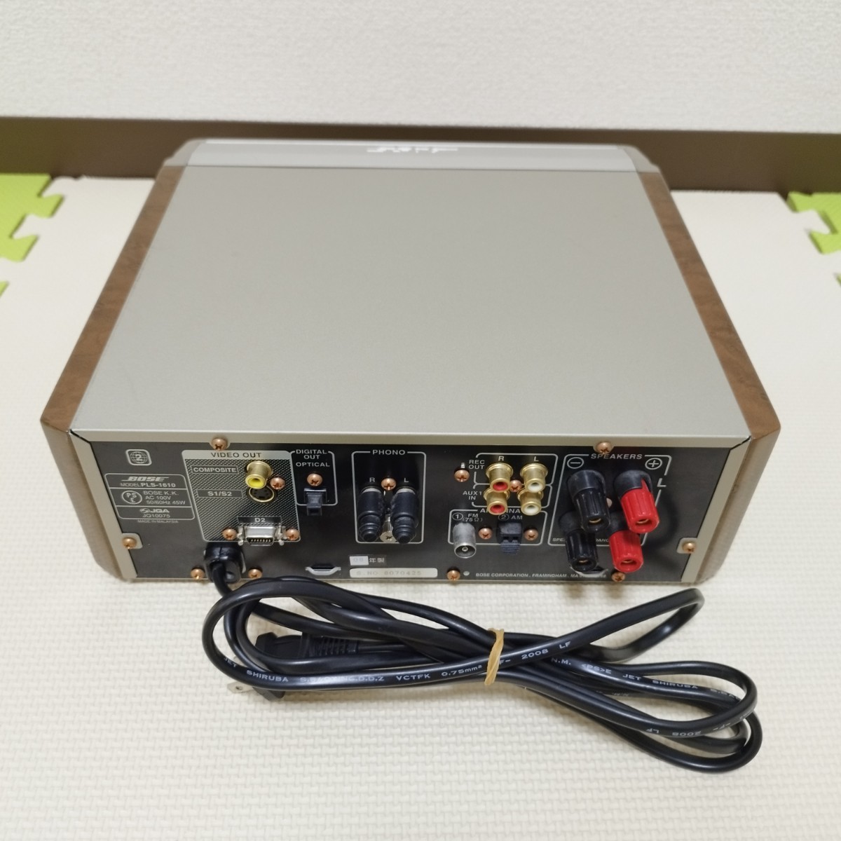 PLS-1610 DVD ⁄ BOSE ボーズ Bose DVD⁄CD - レシーバー RECEIVER PLS-1610 DVD ⁄ BOSE ボーズ Bose DVD⁄CD - レシーバー RECEIVER