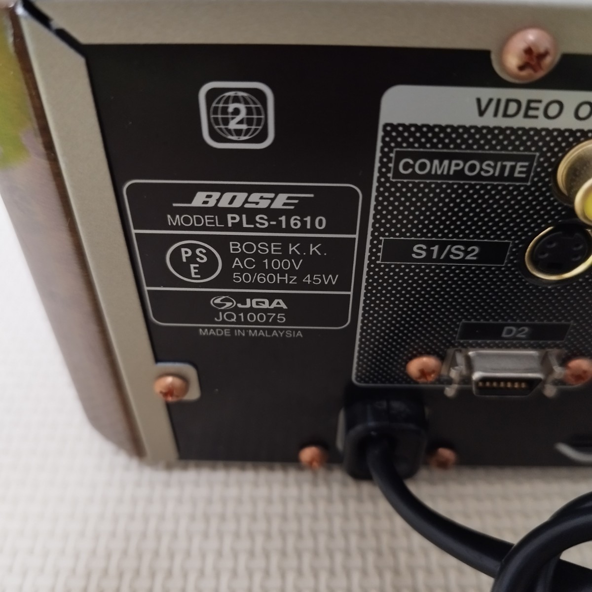 PLS-1610 DVD ⁄ BOSE ボーズ Bose DVD⁄CD - レシーバー RECEIVER