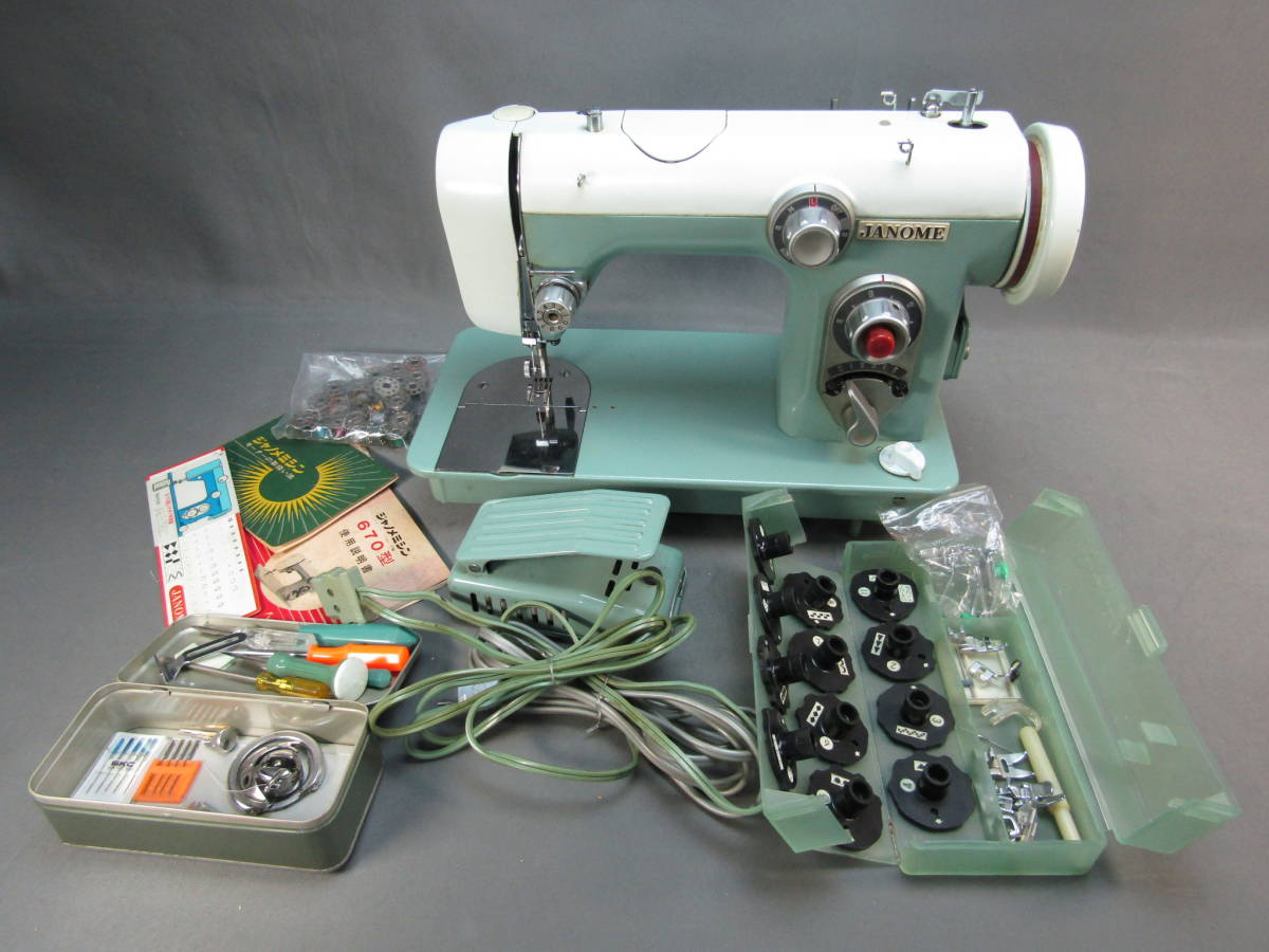 JANOME M-105 ジャノメ ミシン - 足踏みミシン レトロ MODEL ジャノメ 