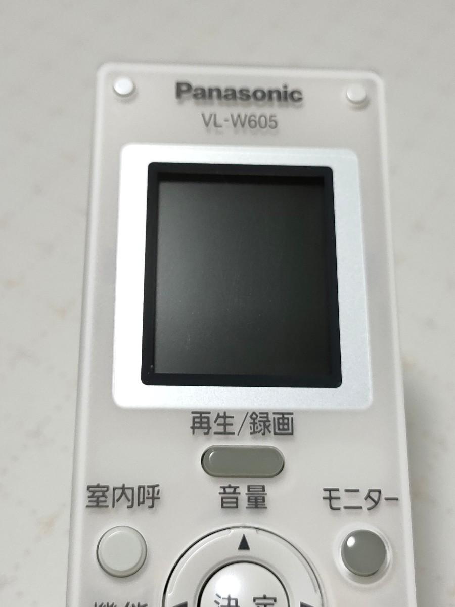 Panasonic ワイヤレスモニター子機 VL-W605 VL-W605 ワイヤレス