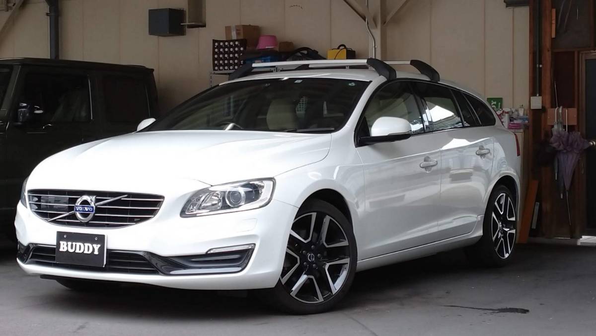 ボルボ V60 純正 ルーフ ベース ロード キャリア バー 中古品 【公式通販】