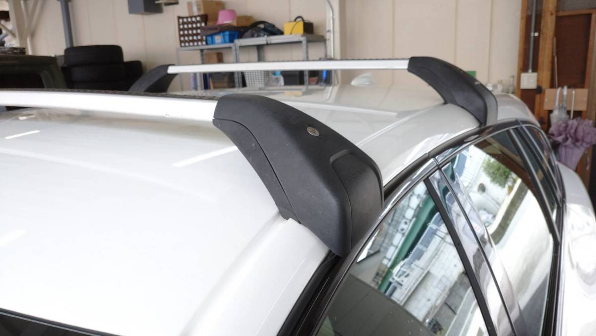 ボルボ V60 純正 ルーフ ベース ロード キャリア バー 中古品 【公式通販】