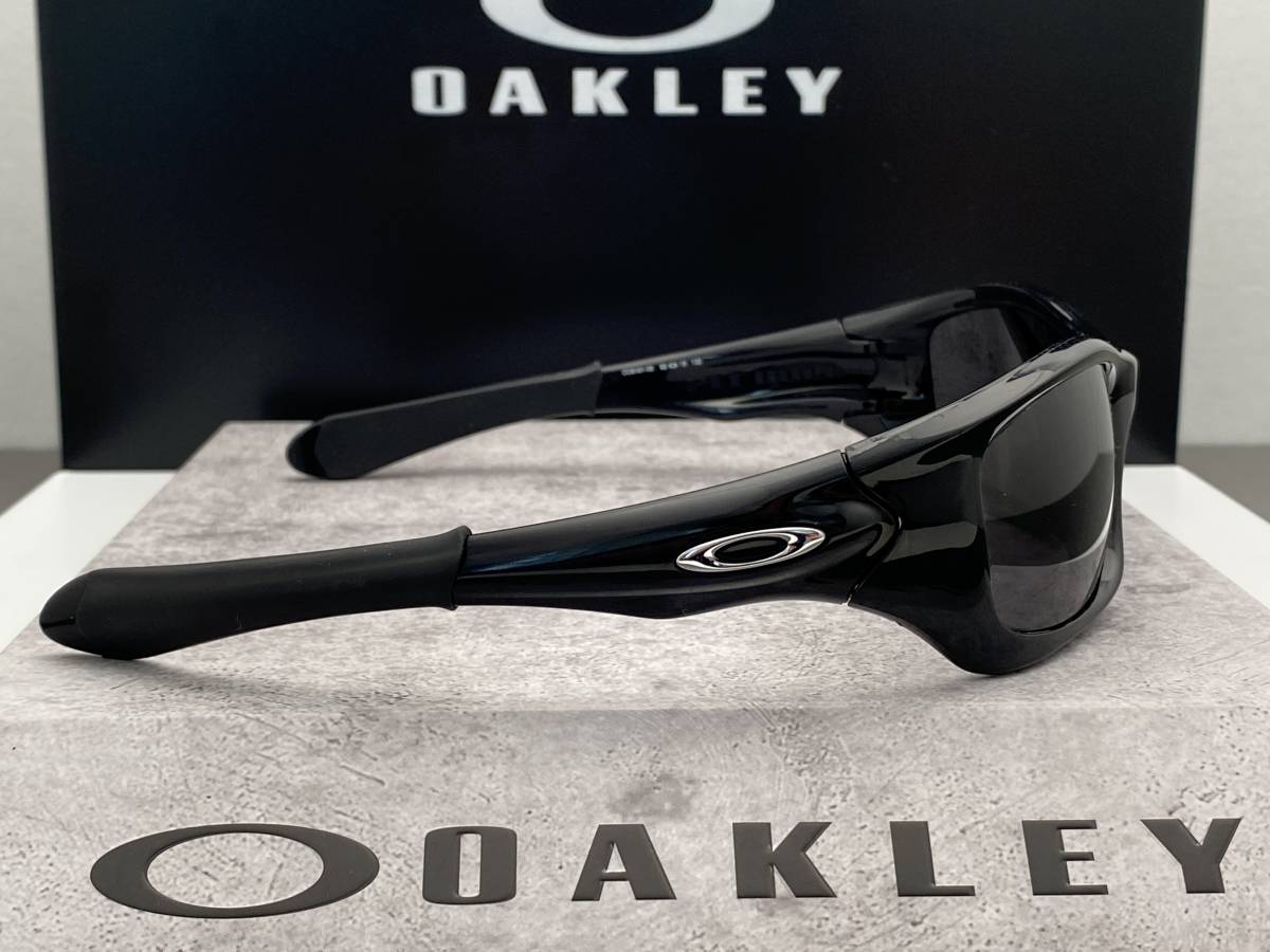 偏光レンズ☆OAKLEYオークリーPITBULLピットブル Polished Black/黒 