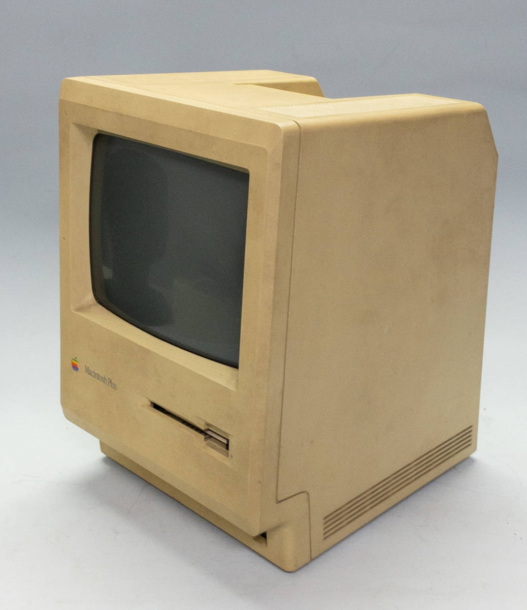 Apple Macintosh PLUS 1MB マッキントッシュ アップル ジャンク 傷 