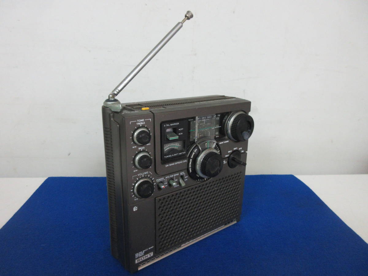 SONY ICF-5900 FM/AM マルチバンドレシーバー 昭和レトロ