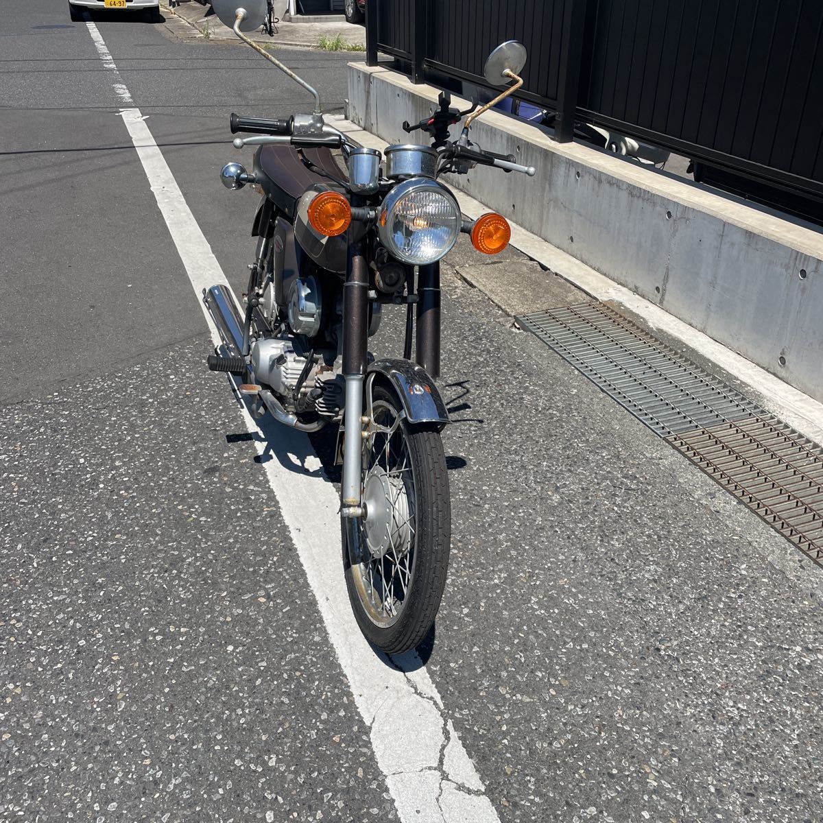 1円出品 ヤマハ YB-1 FOUR 距離5135キロ 原付き バイク(50cc以下
