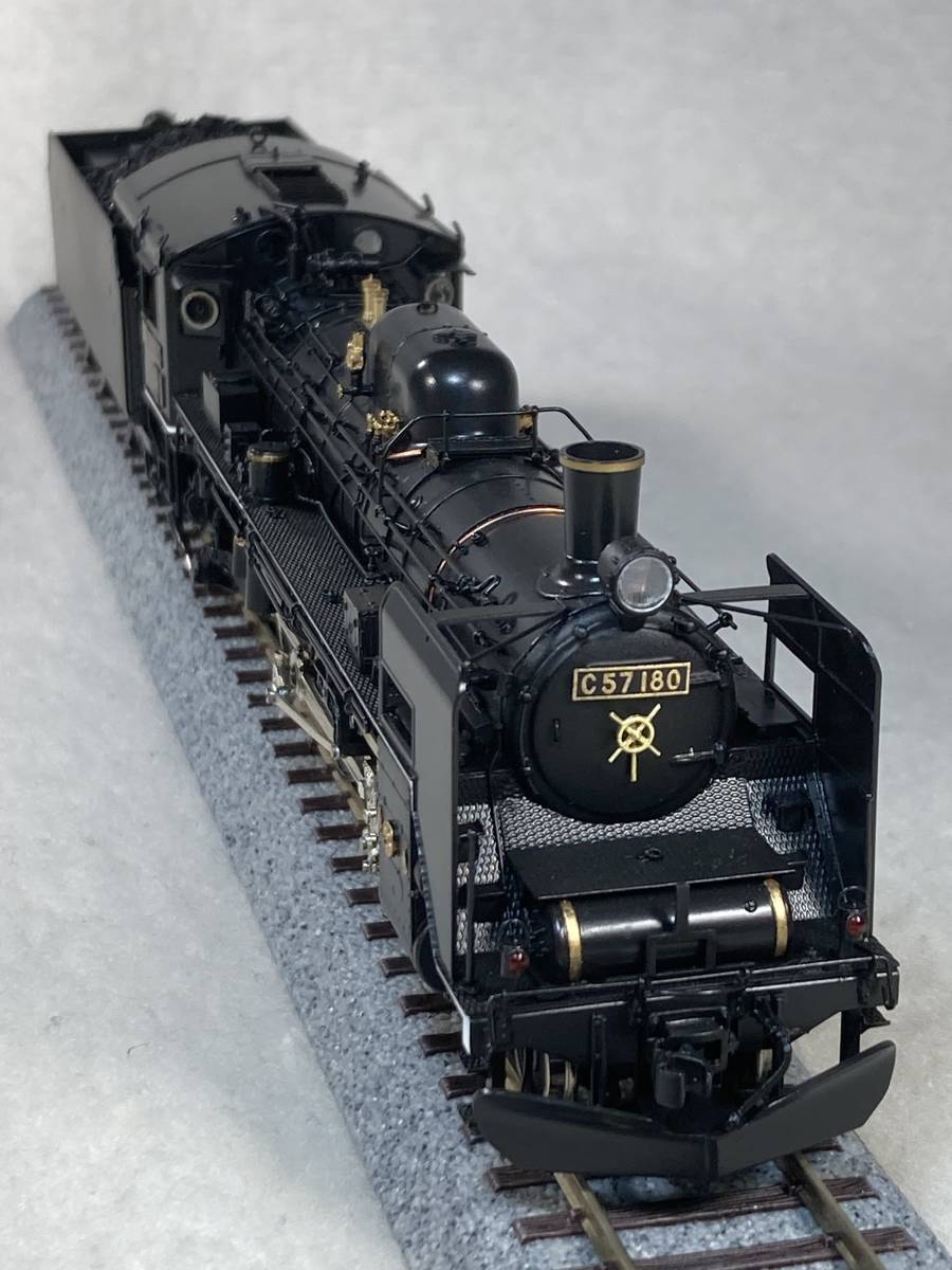 美品 天賞堂 C57 180号機 JR東 ばんえつ物語機(作用管