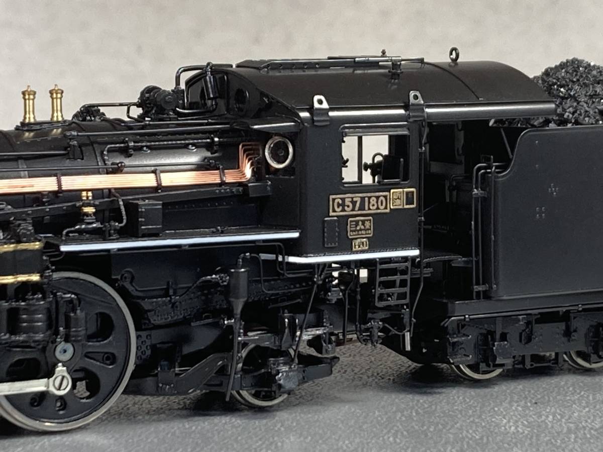 美品 天賞堂 C57 180号機 JR東 ばんえつ物語機(作用管