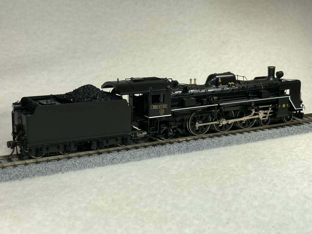 美品 天賞堂 C57 180号機 JR東 ばんえつ物語機(作用管