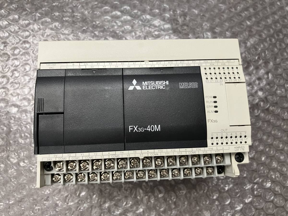 三菱電機 FX3G-40MR⁄ES シーケンサ | 公式通販 FX3G－40MR 