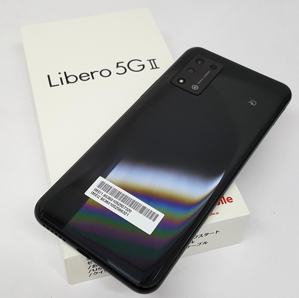 お買い得，低価 ☆中古未使用 Y!mobile版 SIMフリー ZTE Libero 5G II