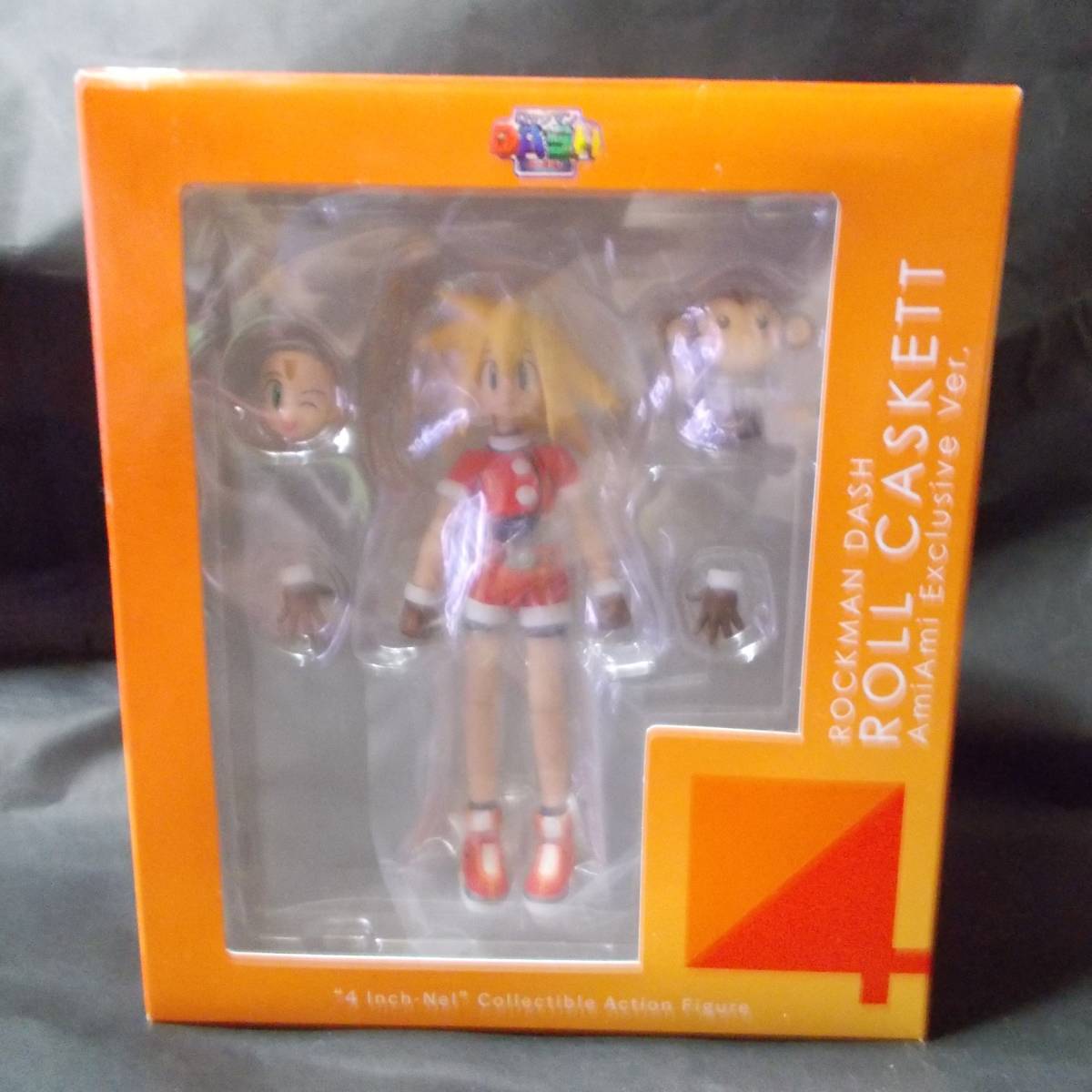 千値練 4インチネル ロックマンDASH ロール・キャスケット あみあみ限定版 未開封 箱痛み