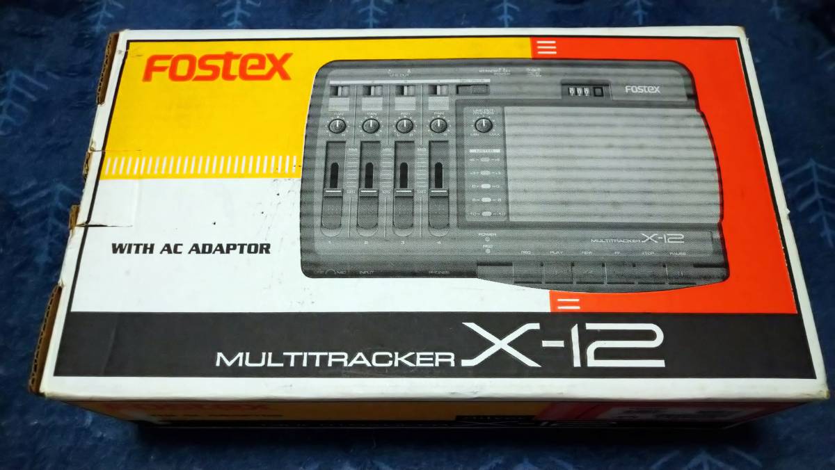 FOXTEX X-12 カセットMTR 4トラックカセットMTRです 【公式通販】