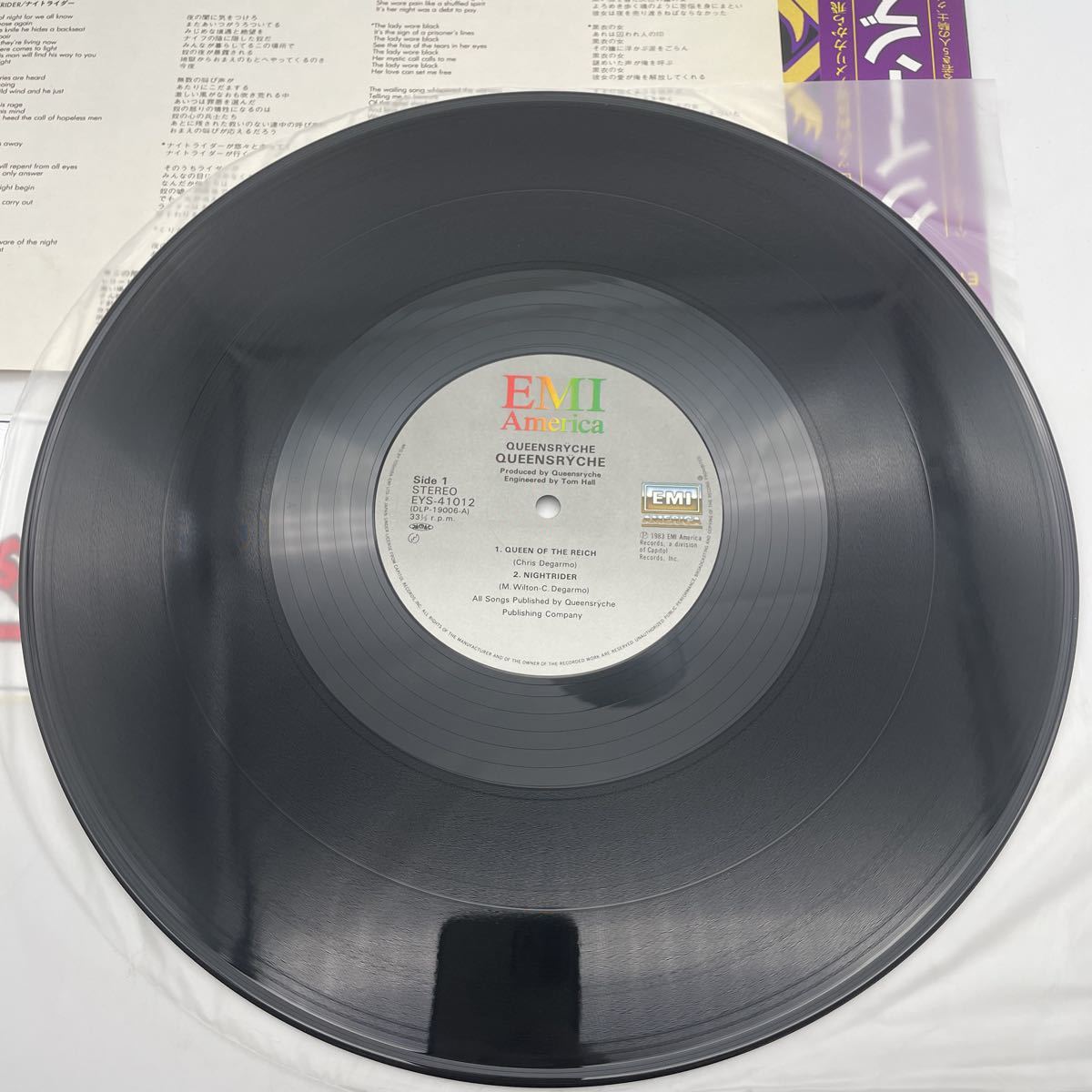 帯・ステッカー付】クイーンズライチ /Queensryche/レコード/EP/EYS