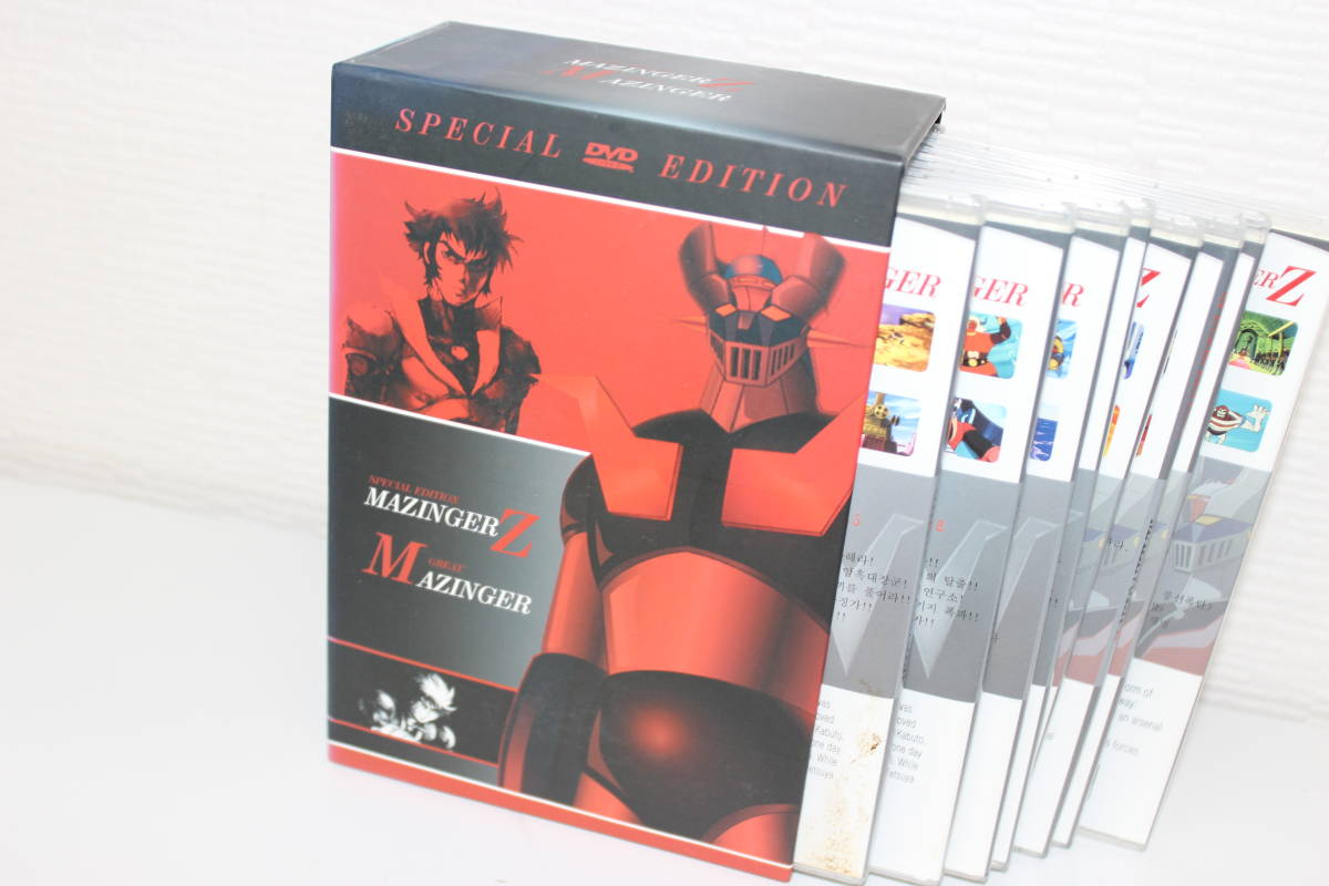 マジンガーZ & グレートマジンガー DVD-BOX 18枚組 中古(ま行)｜売買